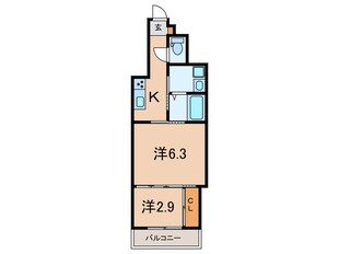 コティ加古川Ⅱの物件間取画像